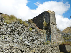 
Oakeley Quarry viaduct, Blaenau Ffestiniog, April 2013